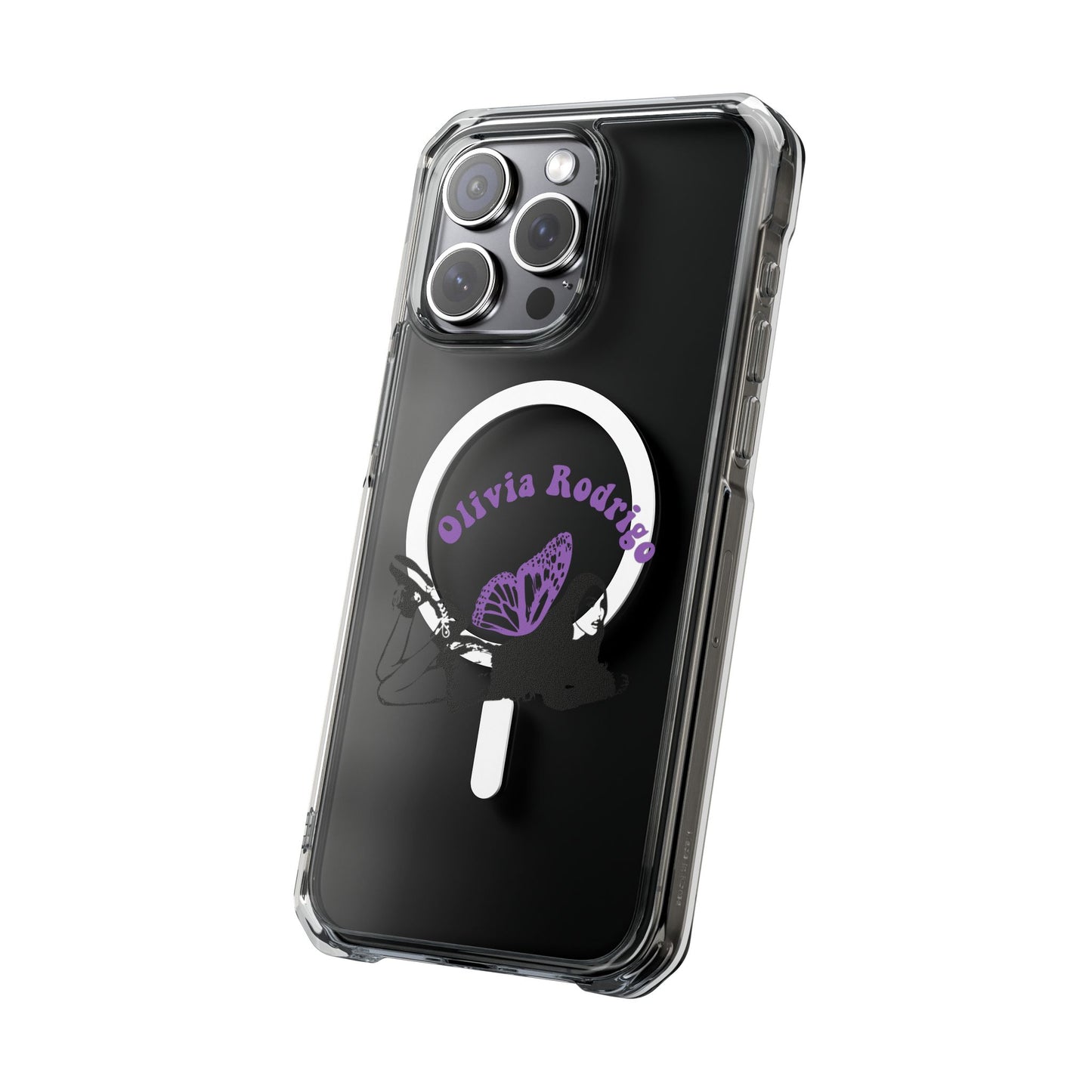 Olivia Rodrigo Butterfly Arc Magnetic Clear Impact Case