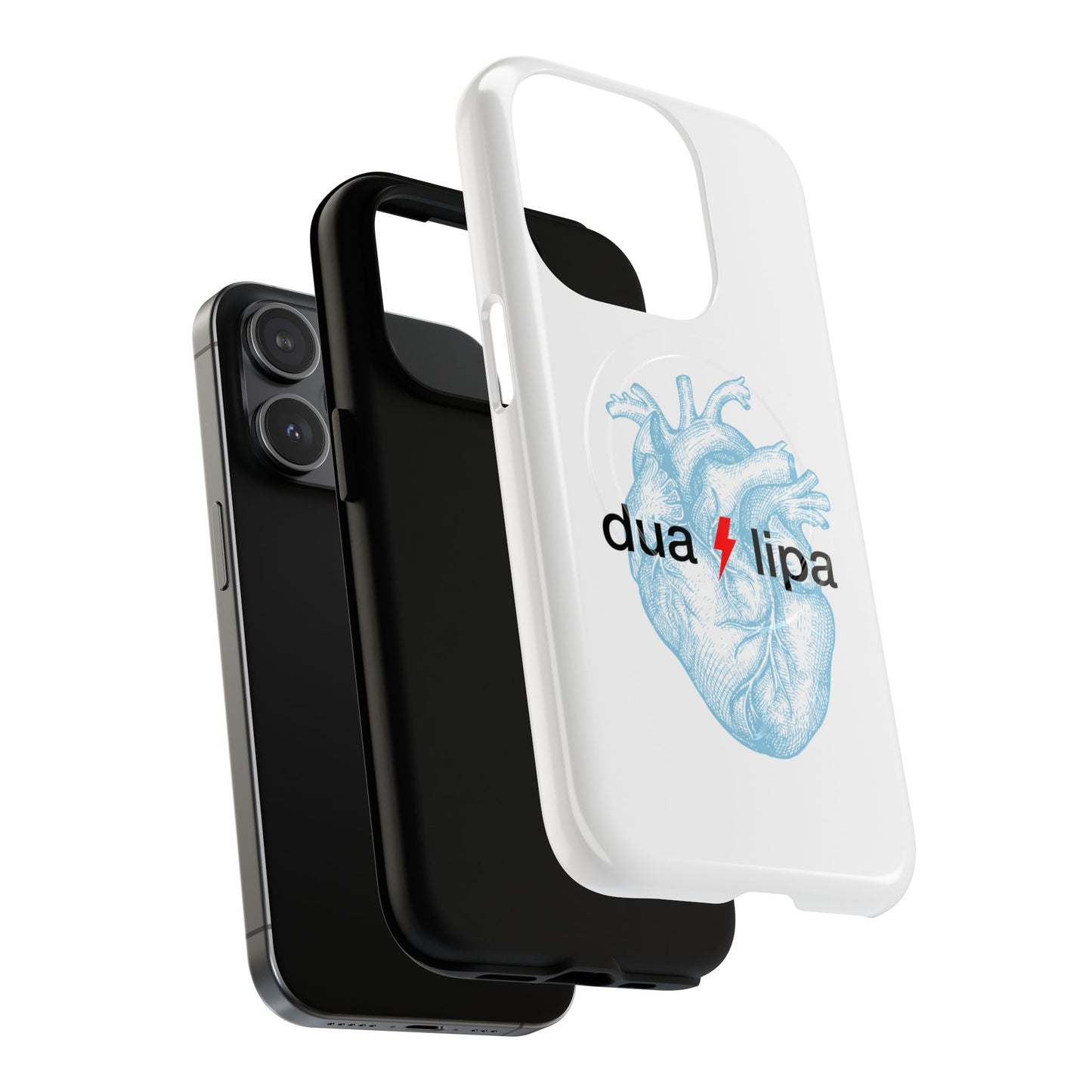 Electro Heart Illustration Tough Magnetic Case