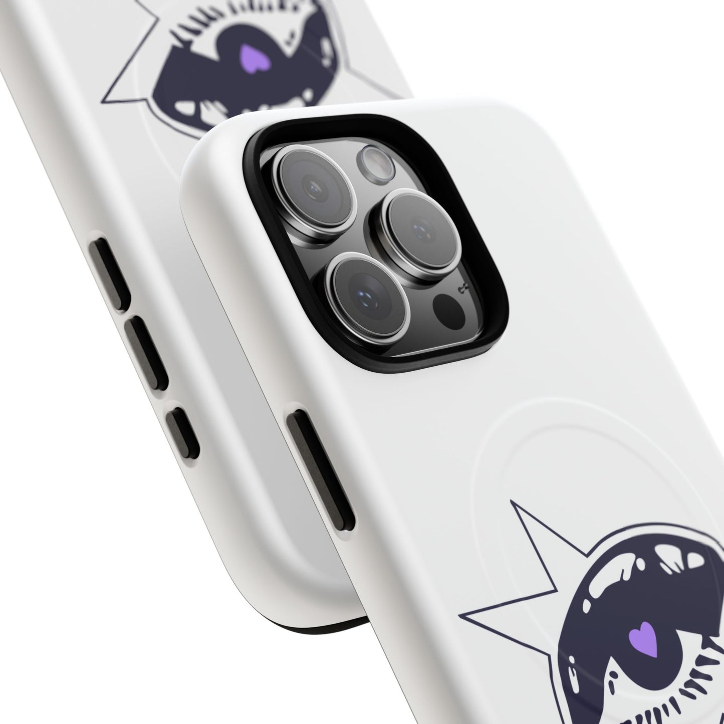 Purple Starry Eye Tough Magnetic phone case