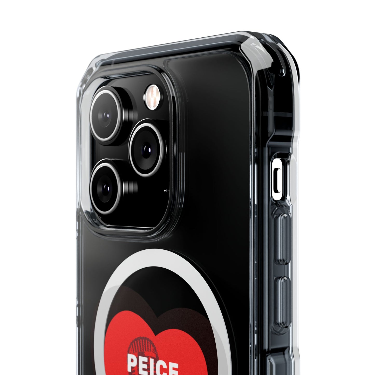 Piece by Piece Mic Drop Magnetic clear Impact Case