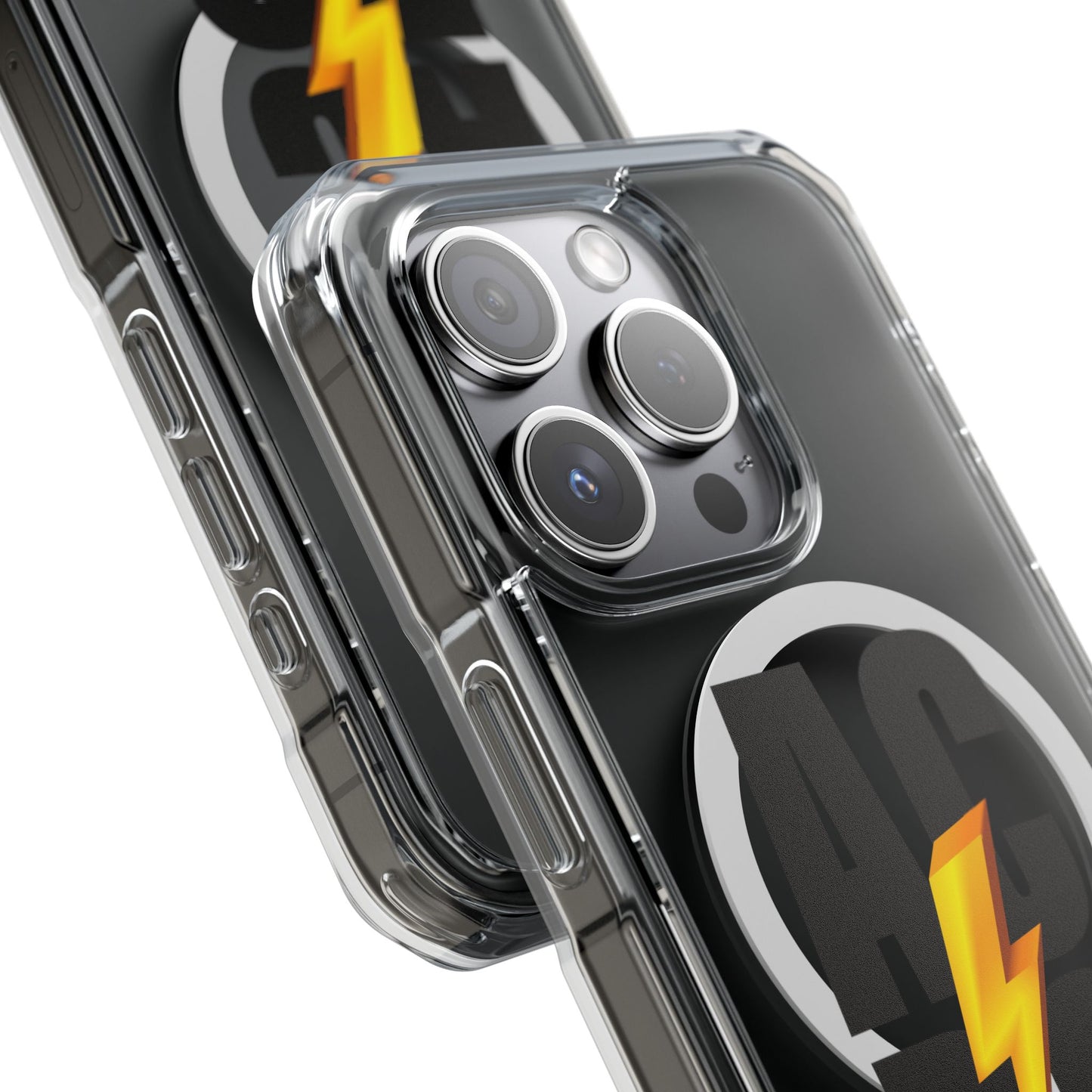 Devil Mood Graphic Magnetic Clear Impact case