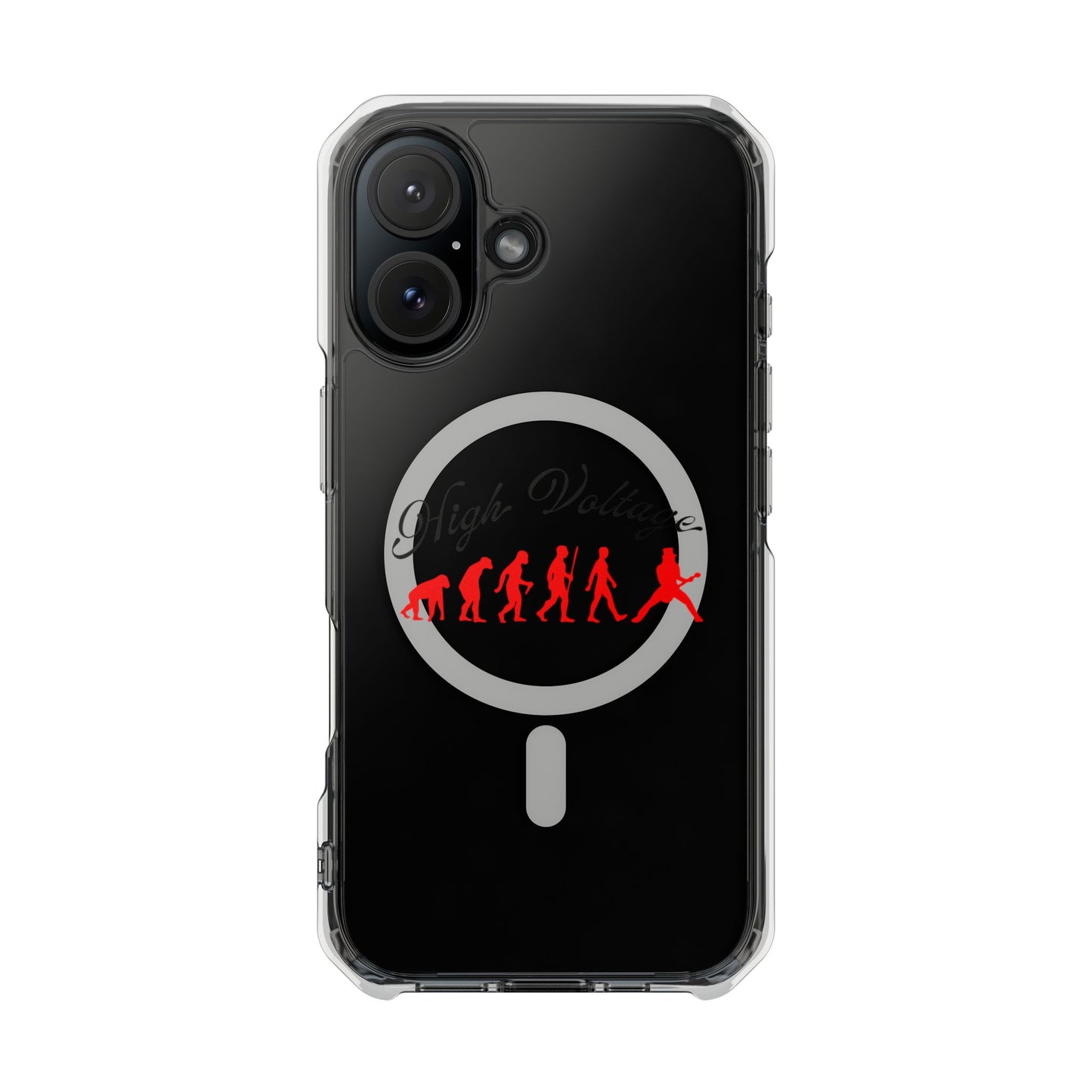 Heavy Riff Emblem Magnetic Clear Impact case