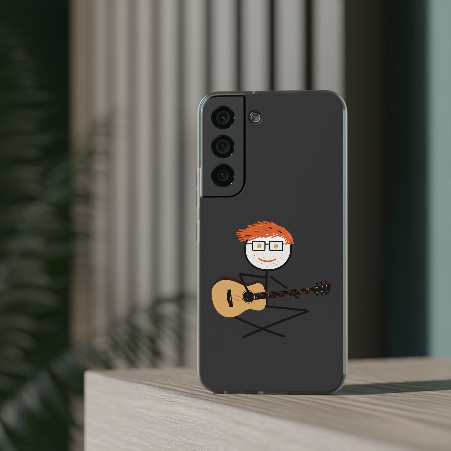 Ed Sheeran Flexi Phone Case for Samsung S10–S25 | SnazzyMerch