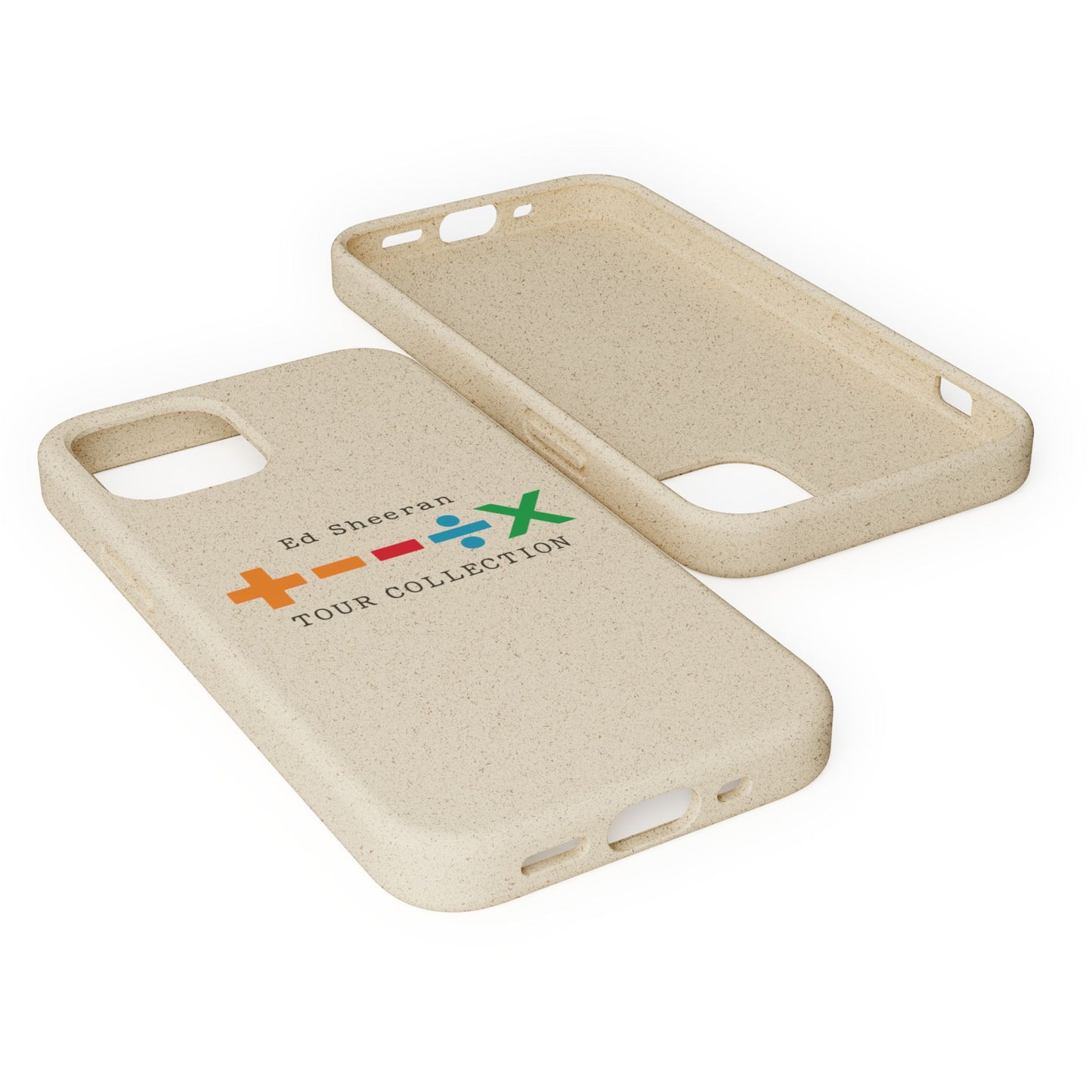 Biodegradable Cases for iPhone 12 to 16 Pro Max Showcasing – Ed Sheeran Edition