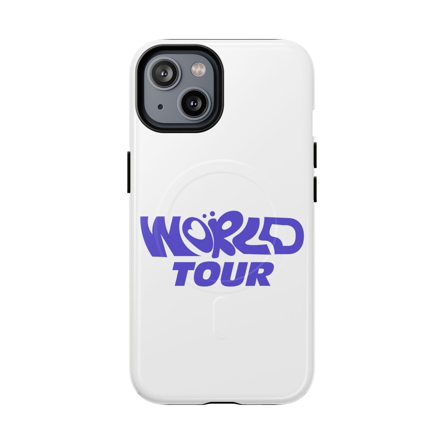World Tour Bubble Letter Tough Magnetic phone case