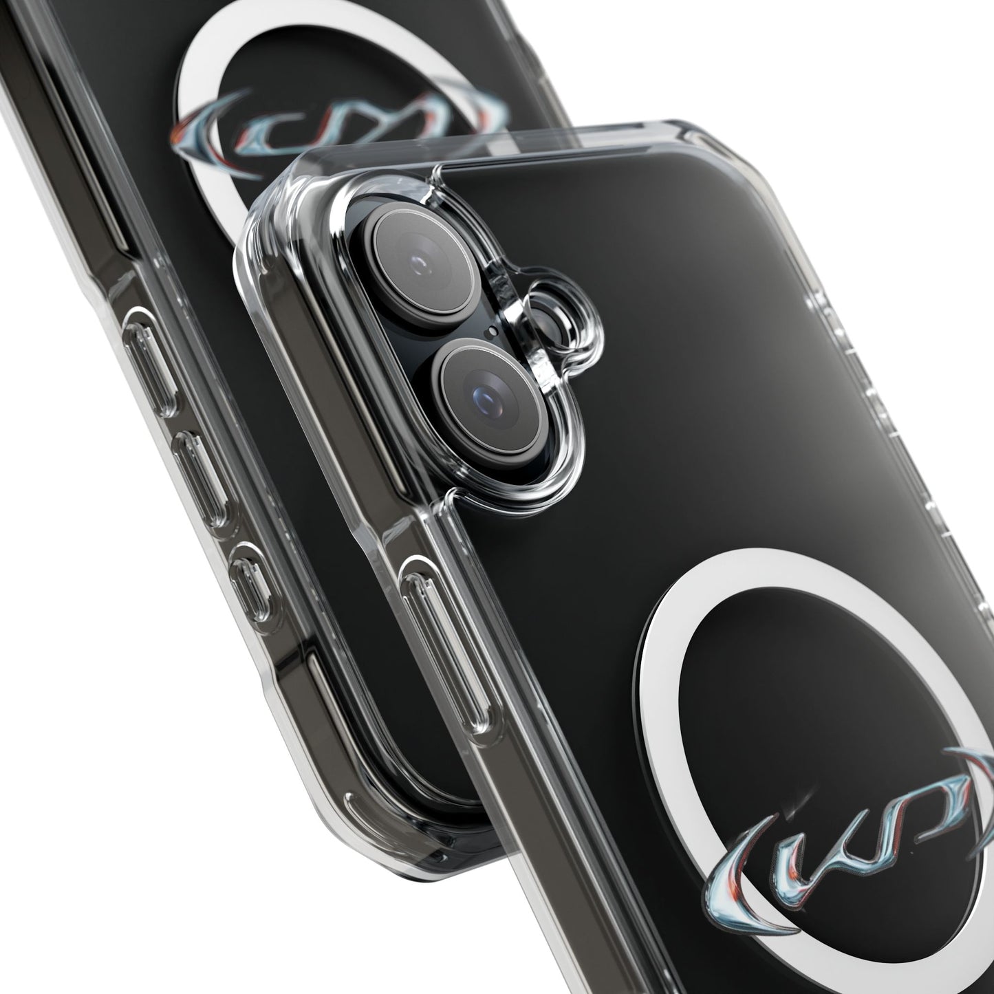 Neon‑Gradient Rua Magnetic Clear Impact cases
