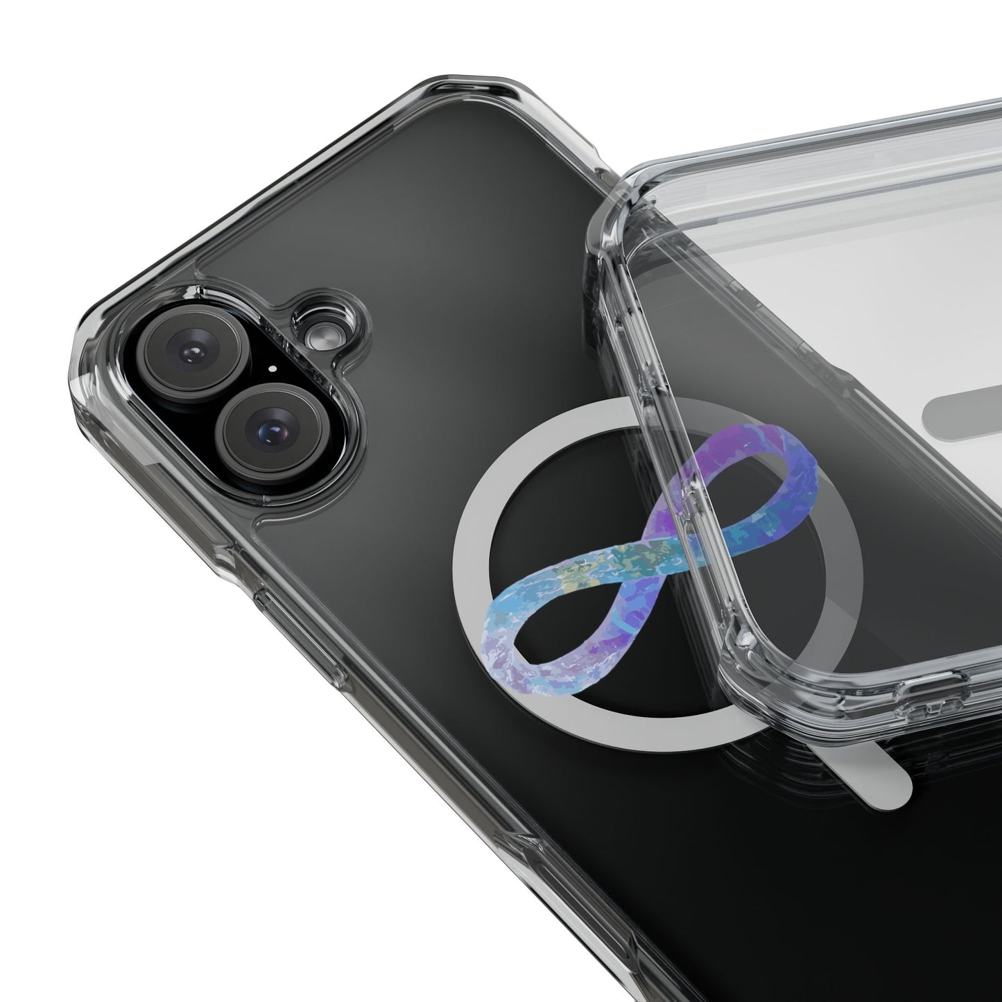 Cosmic Infinity Loop Magnetic Clear Impact case