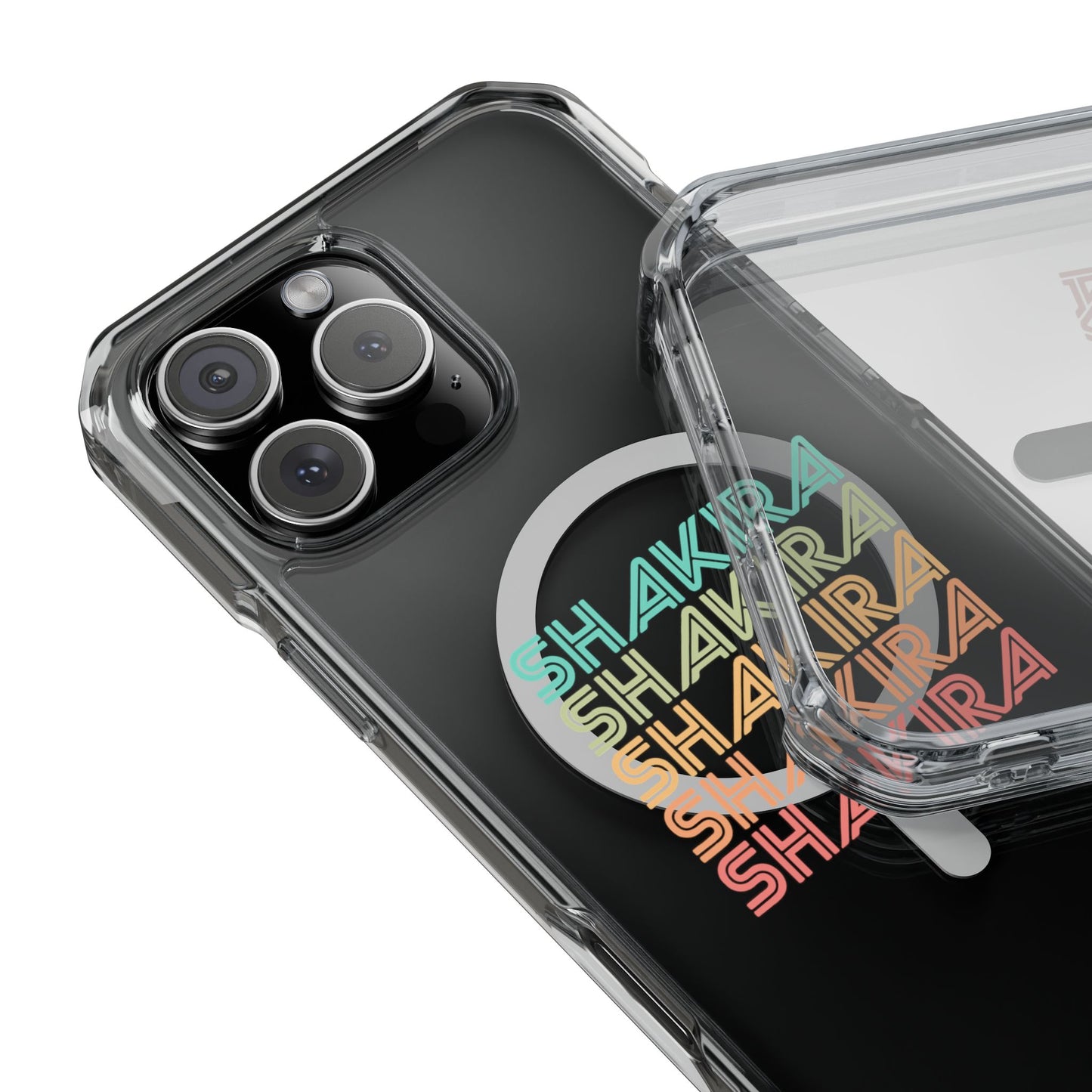 Retro Pop Lines Clear Impact case