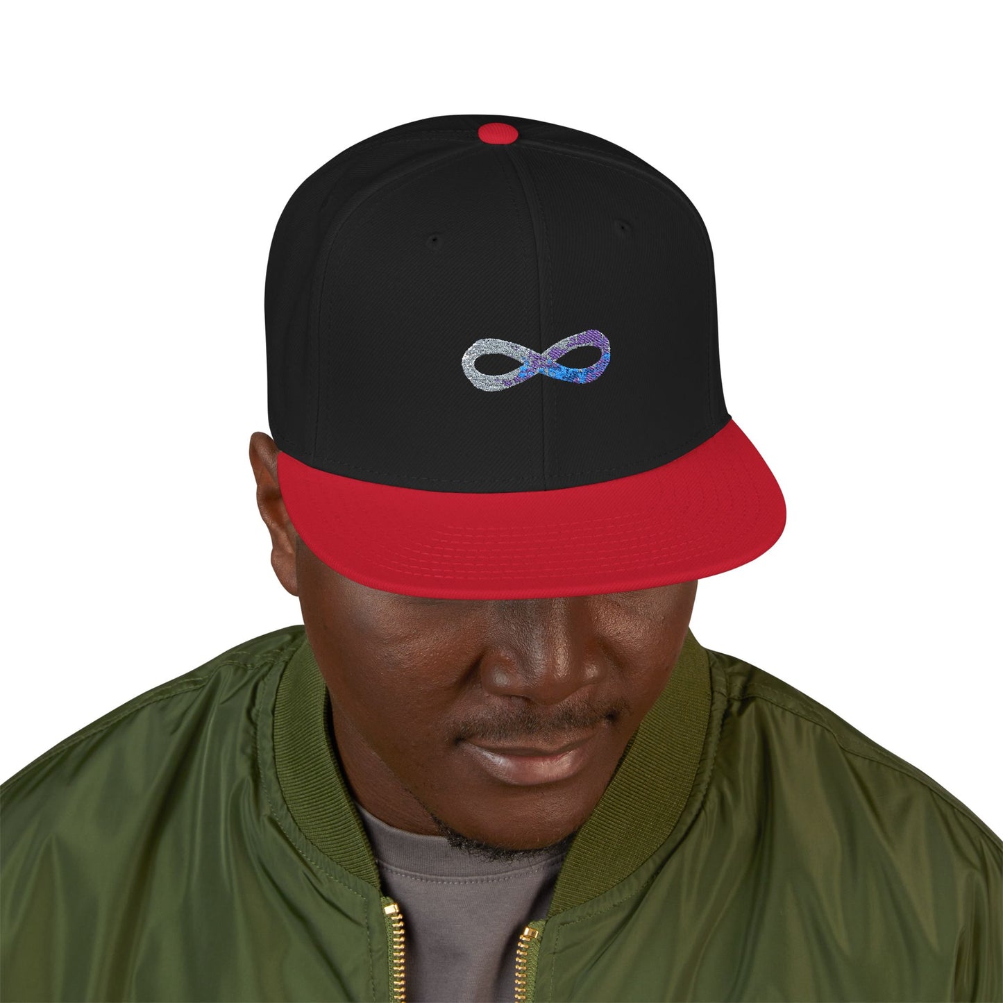 Cosmic Infinity Loop Snapback cap