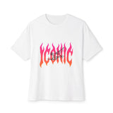 Flame Flight Iconic Unisex Oversized Boxy tee