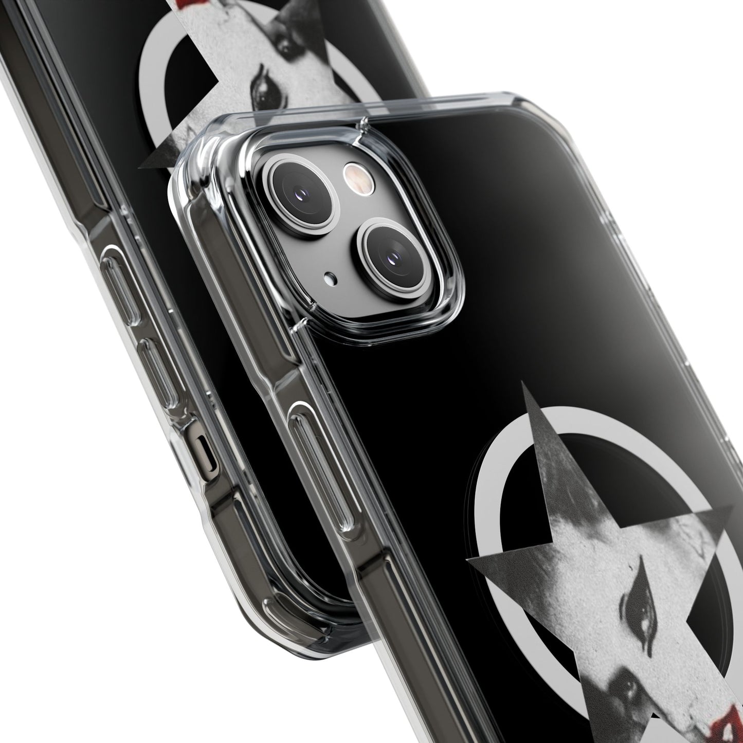 Born This Way Star Face Magnetic clear case