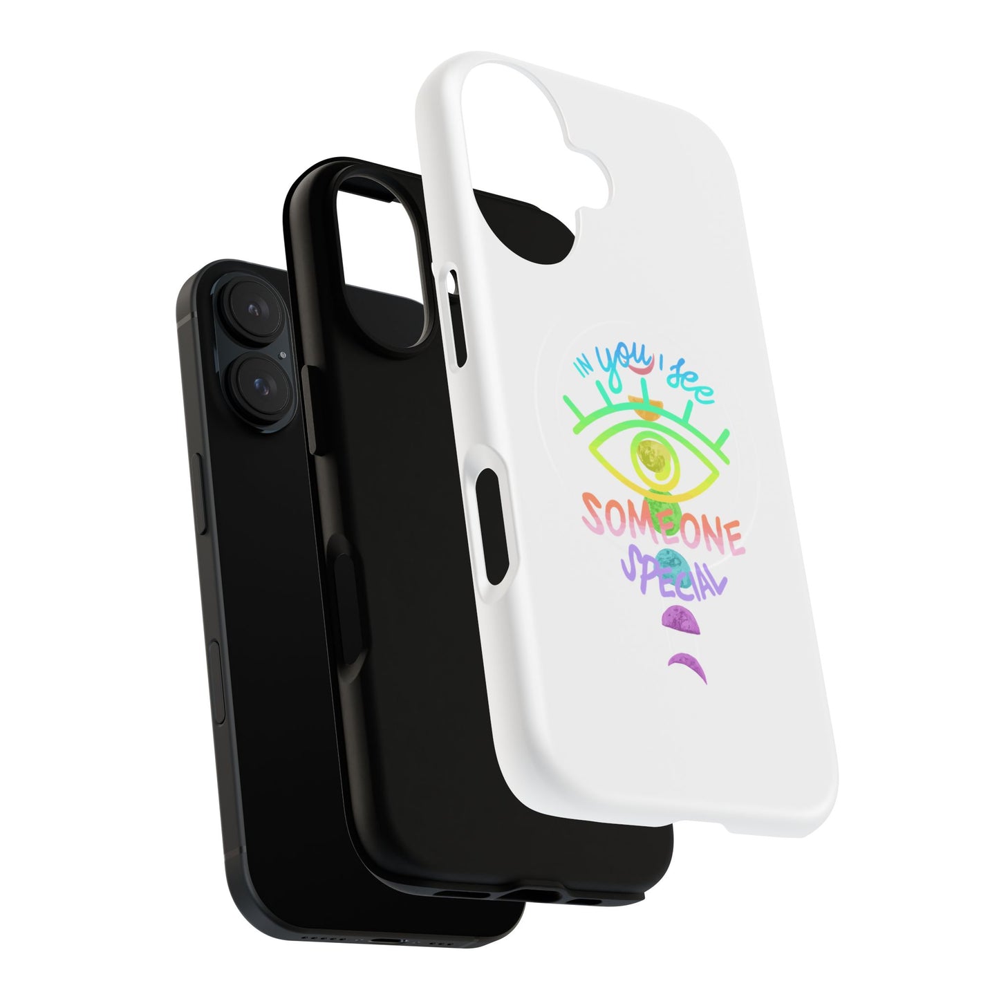 Rainbow Lunar Phases Tough Magnetic Case