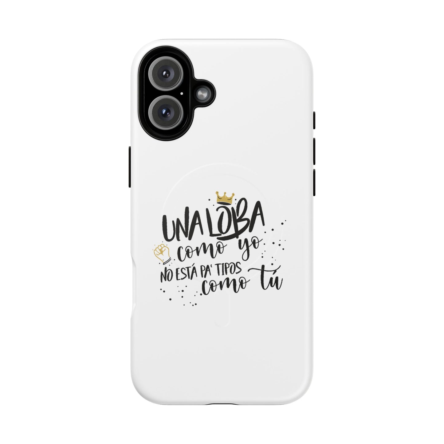 Golden Wolf Energy Tough Magnetic case