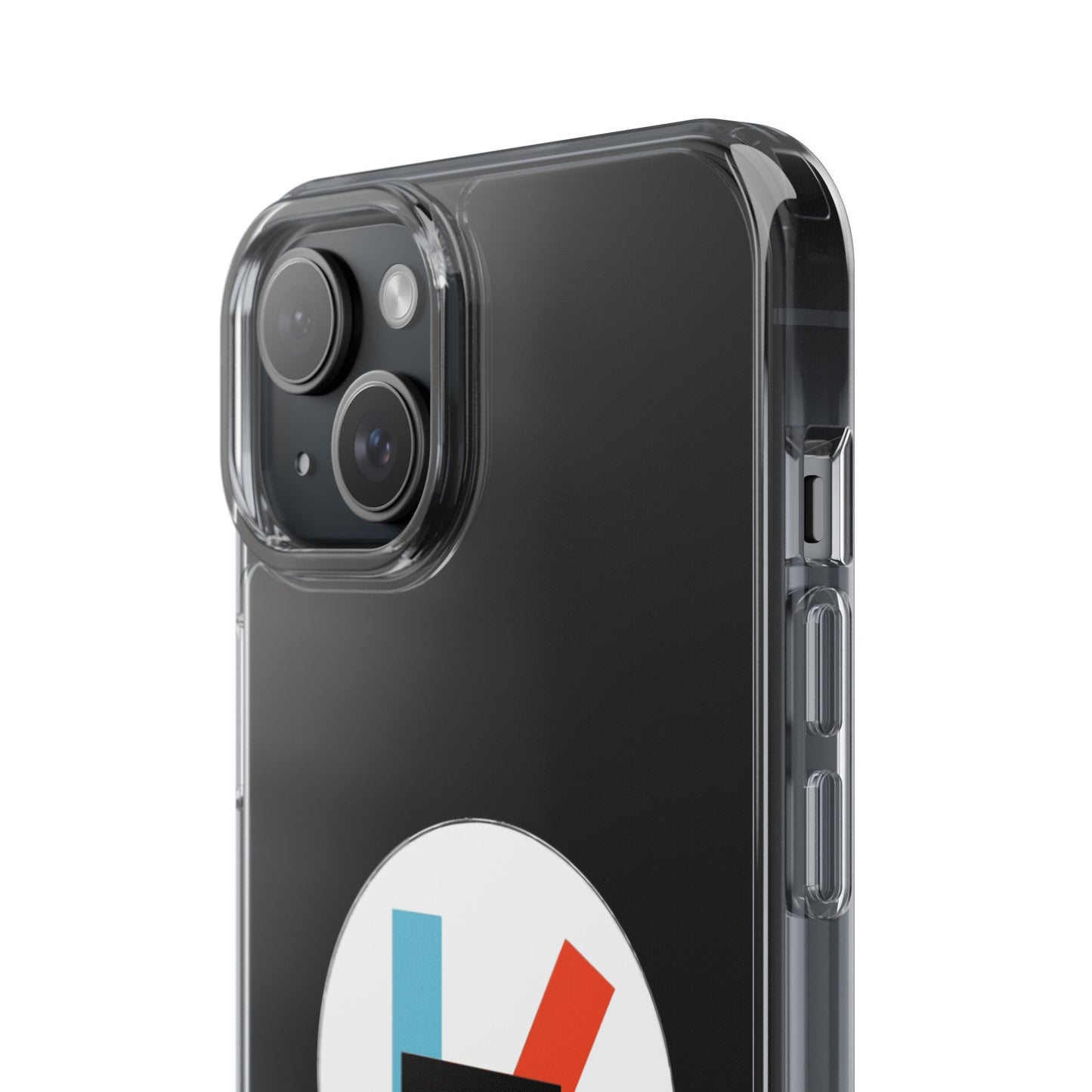 Circle Flame Clear Case