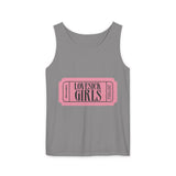 Lovesick Girls Ticket – Dyed Tank Top
