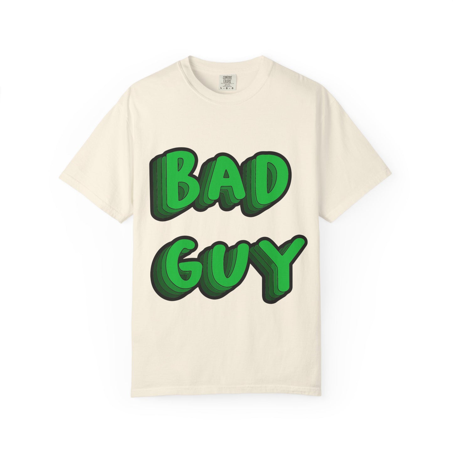 Bold 3D Bad Mood Unisex Dyed T-shirt
