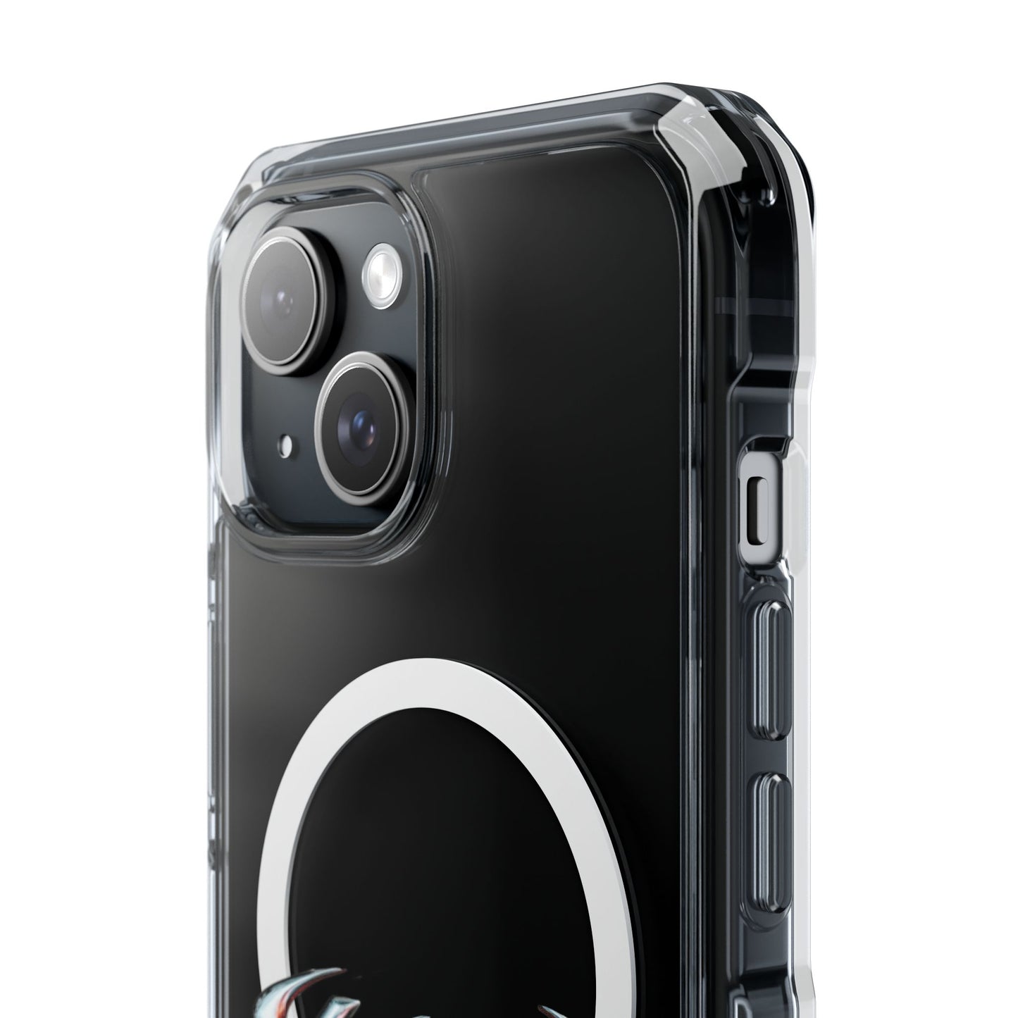 Neon‑Gradient Rua Magnetic Clear Impact cases