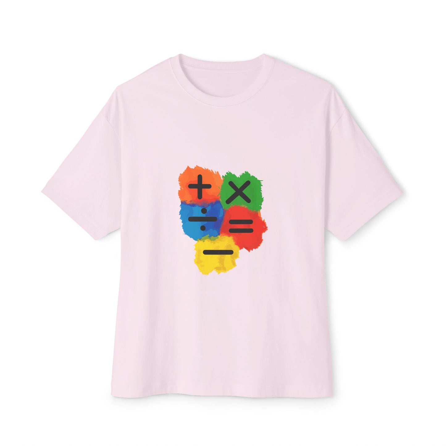 Copy of Copy of Copy of Orange Divide Symbol Oversized Boxy Tee