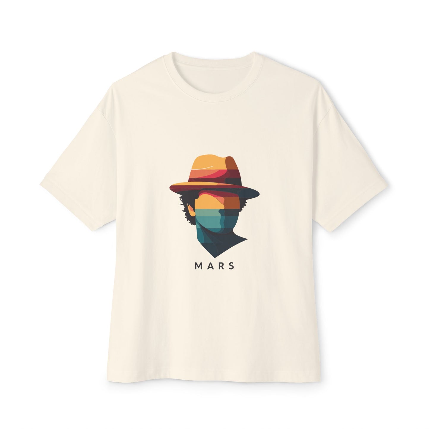 Funk Shadow Portrait Unisex Oversized Boxy Tee