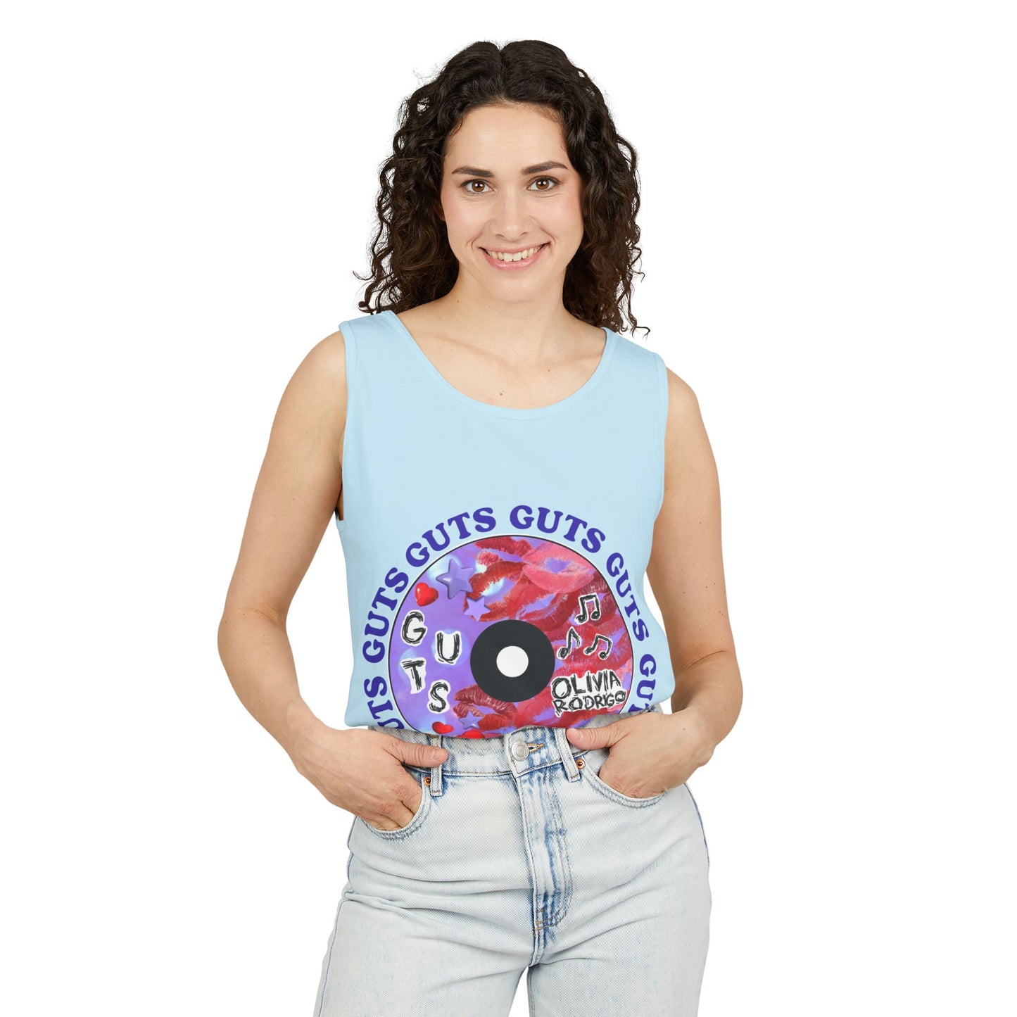 Guts Album Art CD-Dyed Tank Top