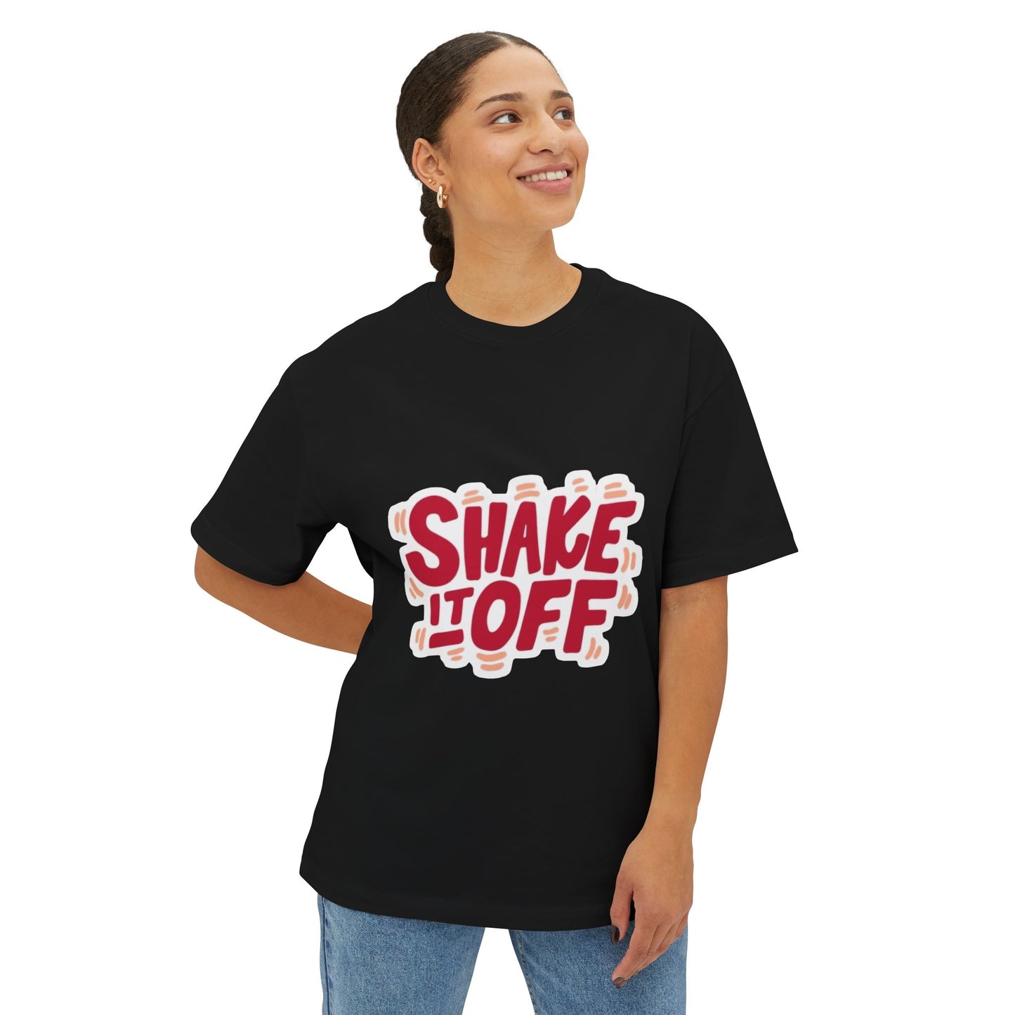 Swift Era Vibes Unisex Oversized Boxy Tee