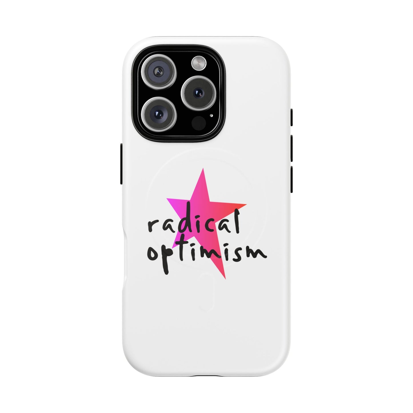 Flame Script Statement Tough Magnetic Case