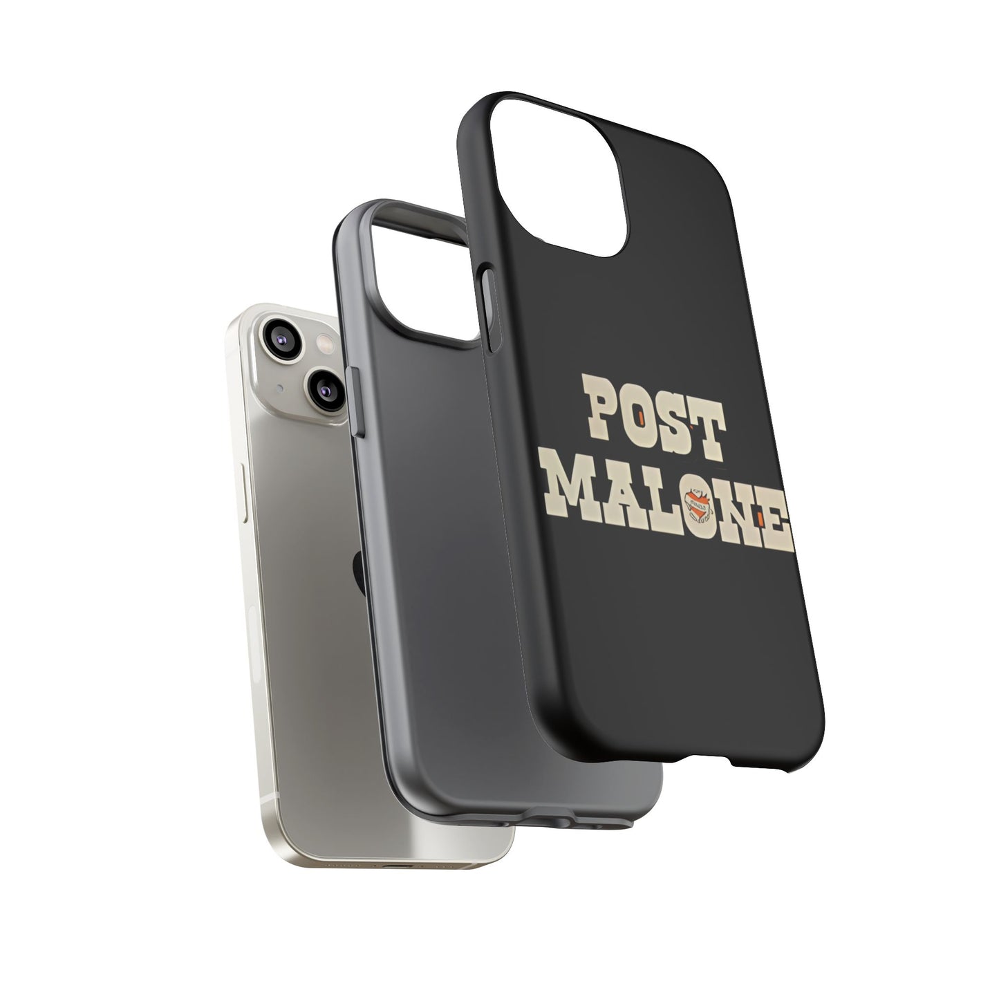 Tough iPhone Case (12–16 Pro Max) – Post Malone Bold Design