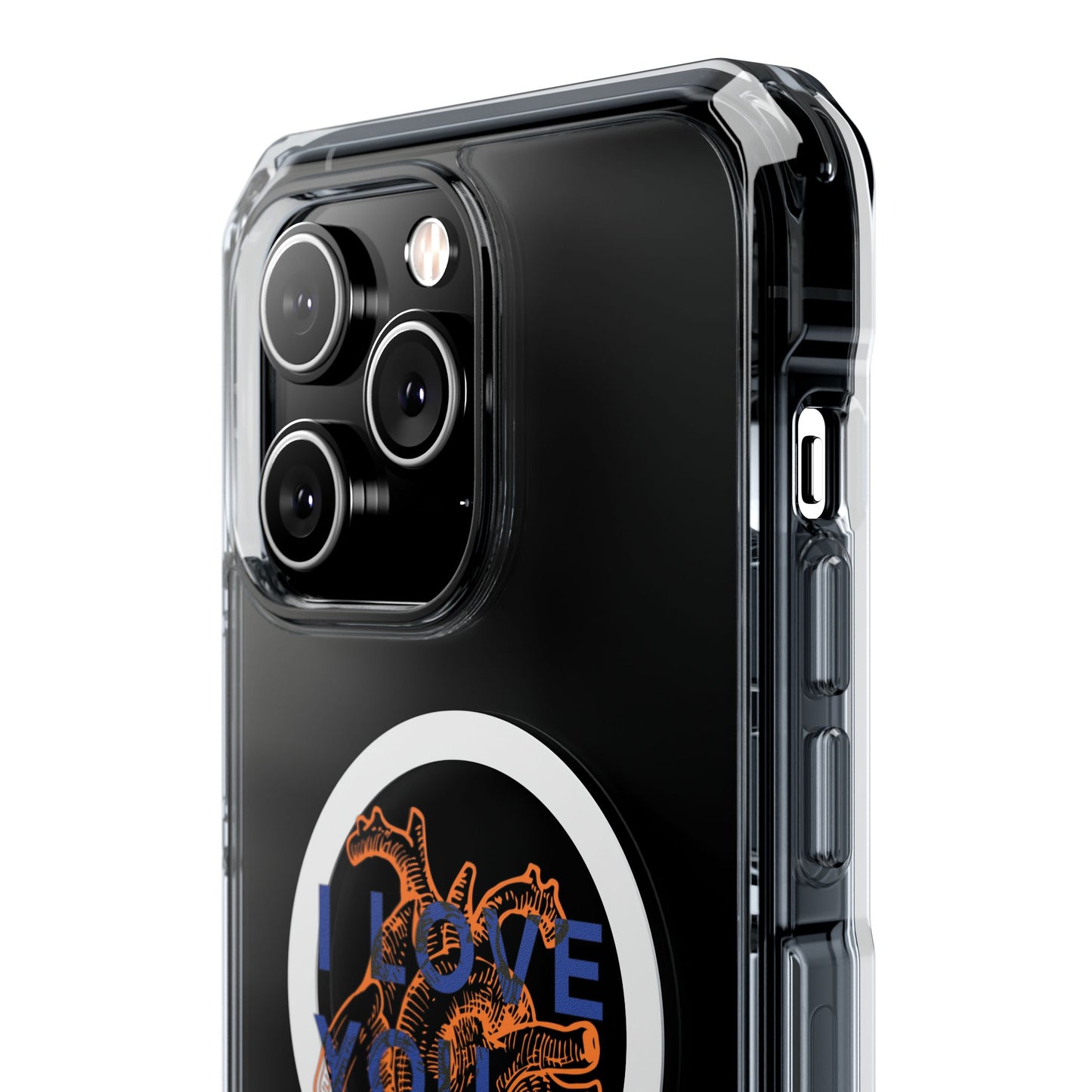 All My Heart Anatomical Art Magnetic Clear Impact case