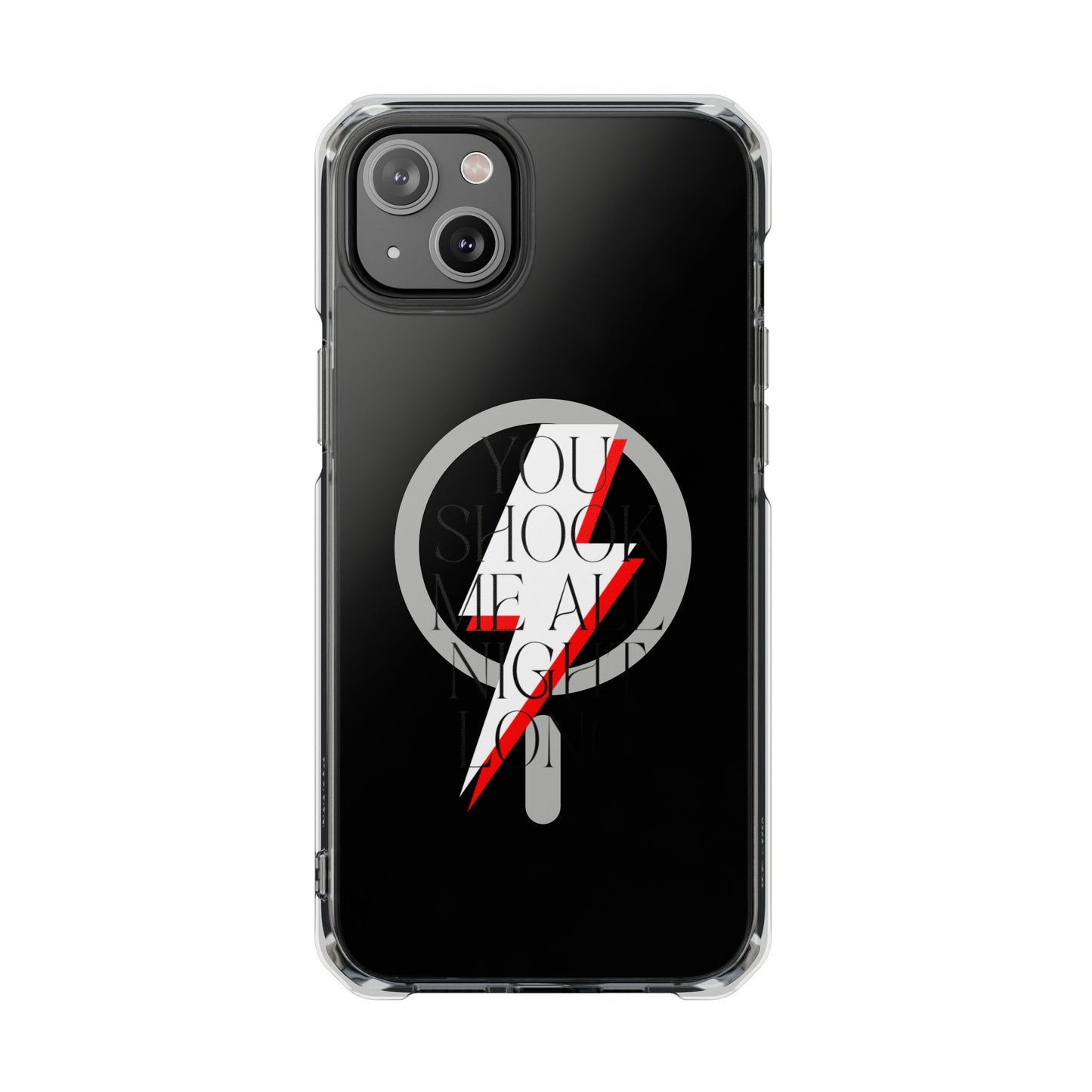 Rock Evolution Graphic Magnetic Clear Impact case