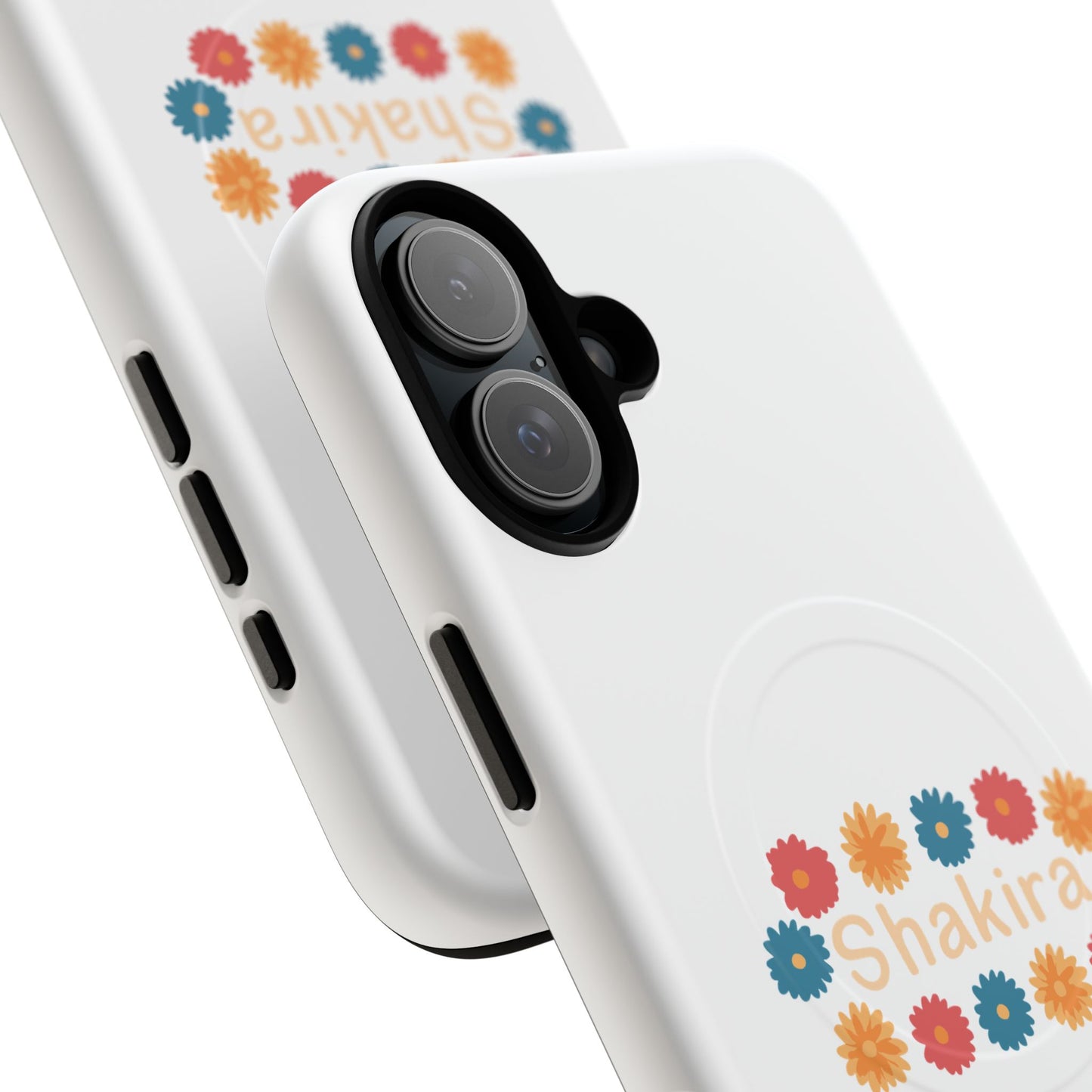 Retro Floral Groove Tough Magnetic case