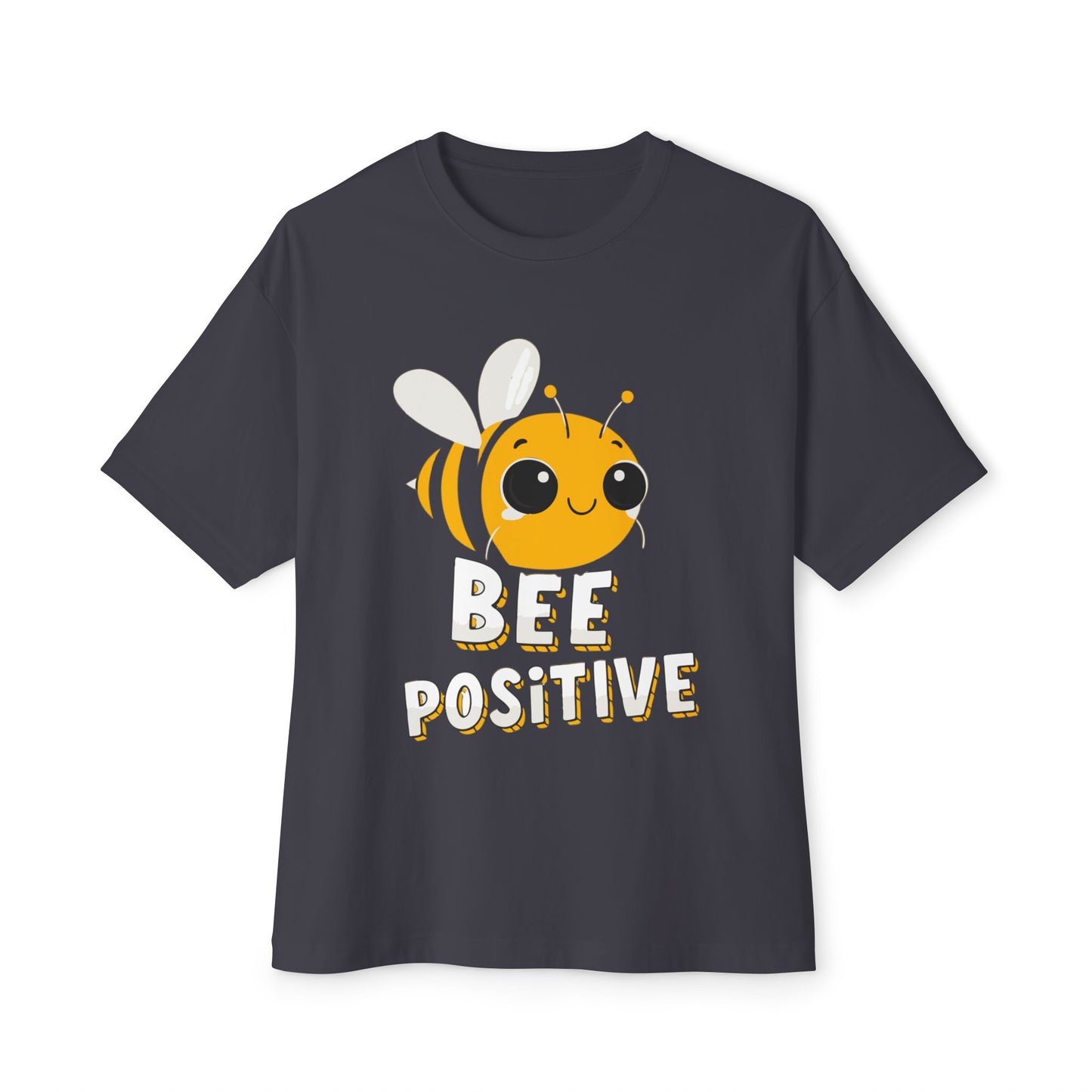 Oversized boxy Tee – Snazzy Bee positive Edition