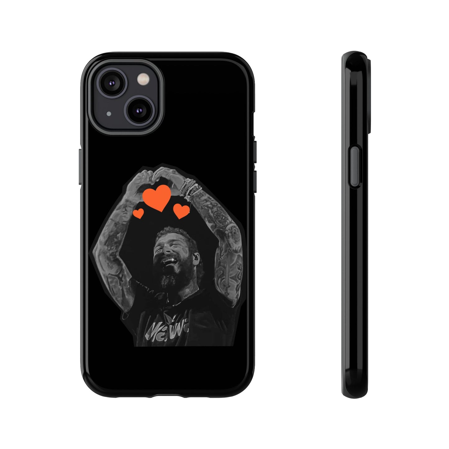 Tough iPhone Case (12–16 Pro Max) – Post Malone Heartfelt Wishes