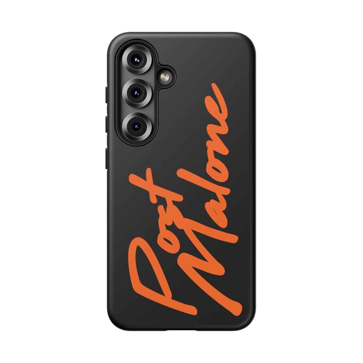 Tough Samsung Case (S20–S25) – Post Malone Name Design