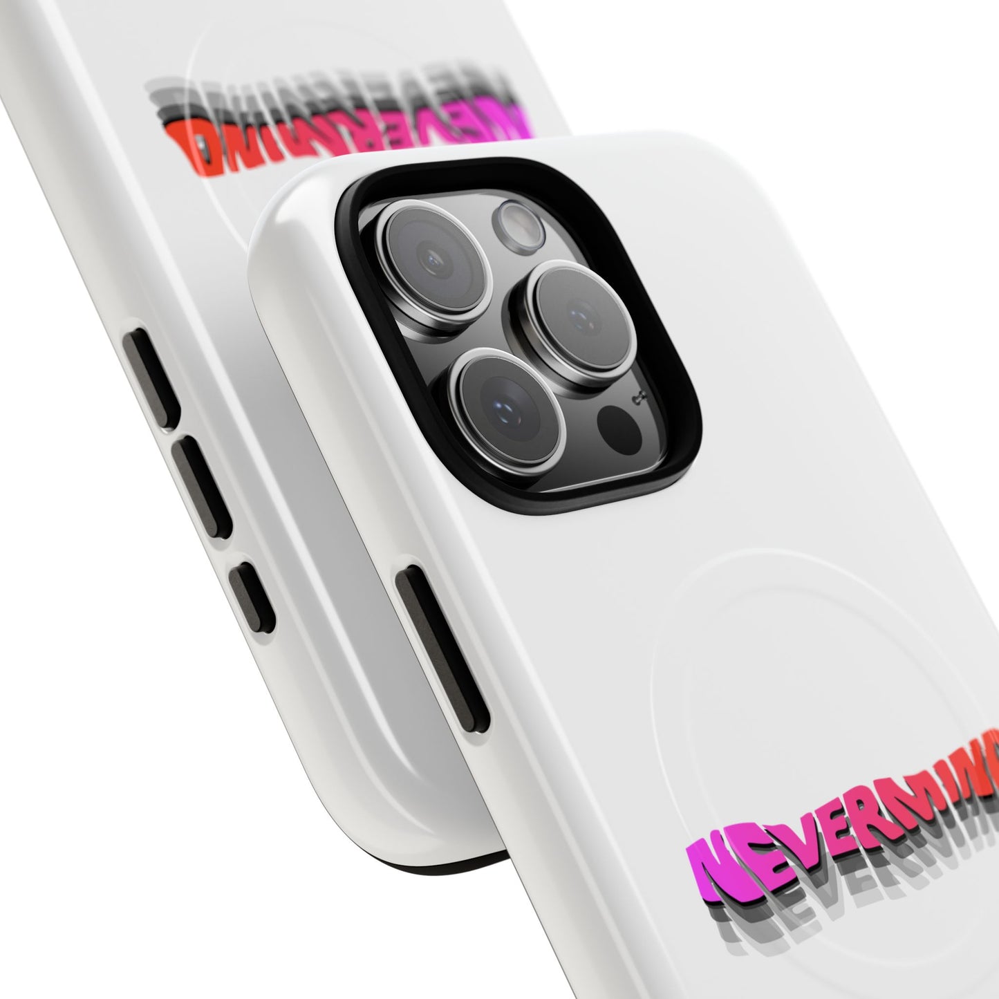 Wavy Groovy Typography Tough Magnetic Case
