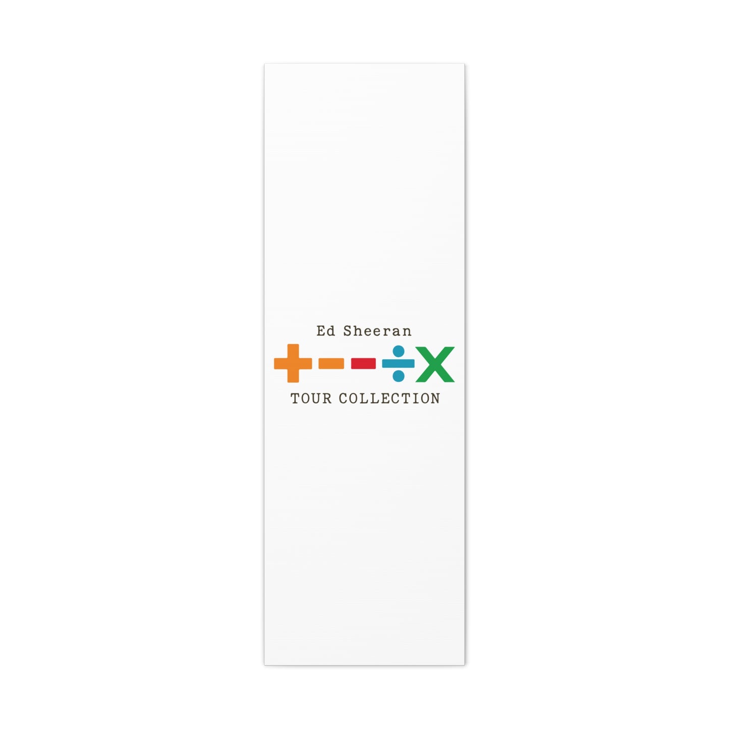Matte Stretched Canvas, 1.25" Depth – Ed Sheeran Edition