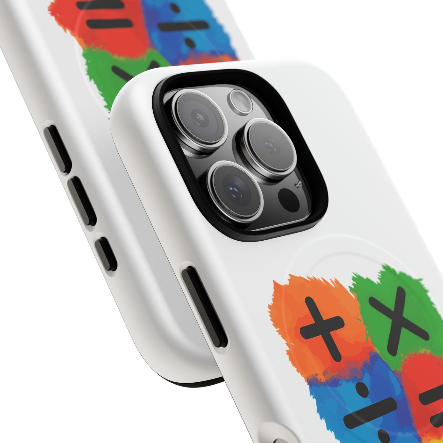 Orange Equals Symbol Tough Magnetic case