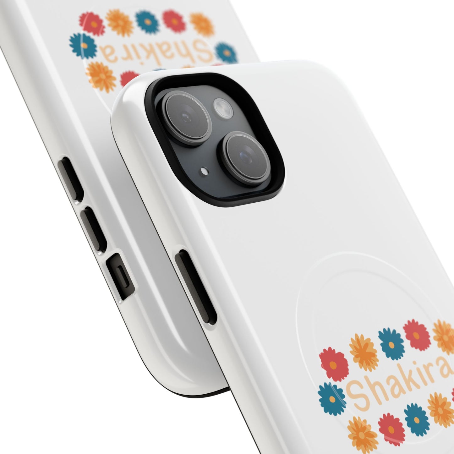 Retro Floral Groove Tough Magnetic case