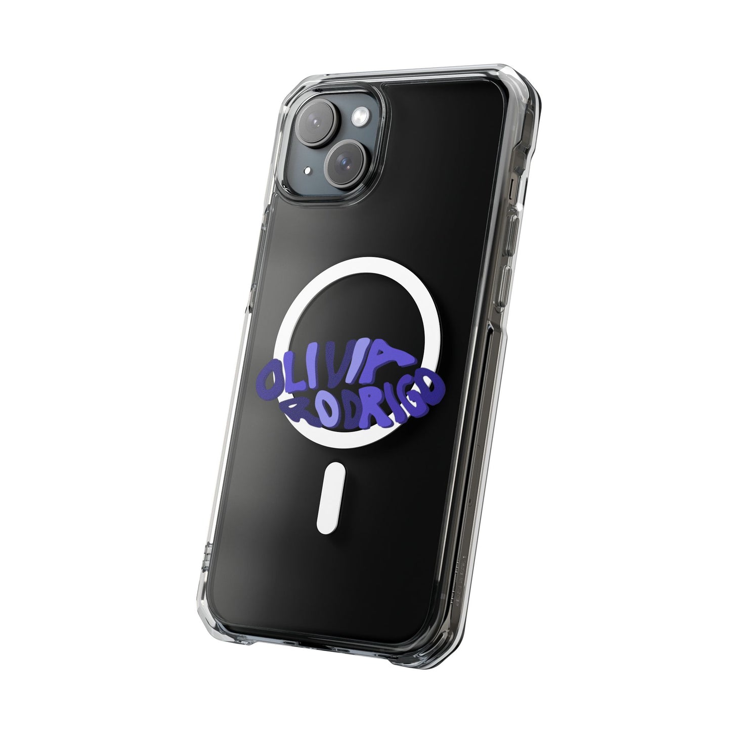 Olivia Rodrigo Wavy Text Magnetic Clear Impact Case