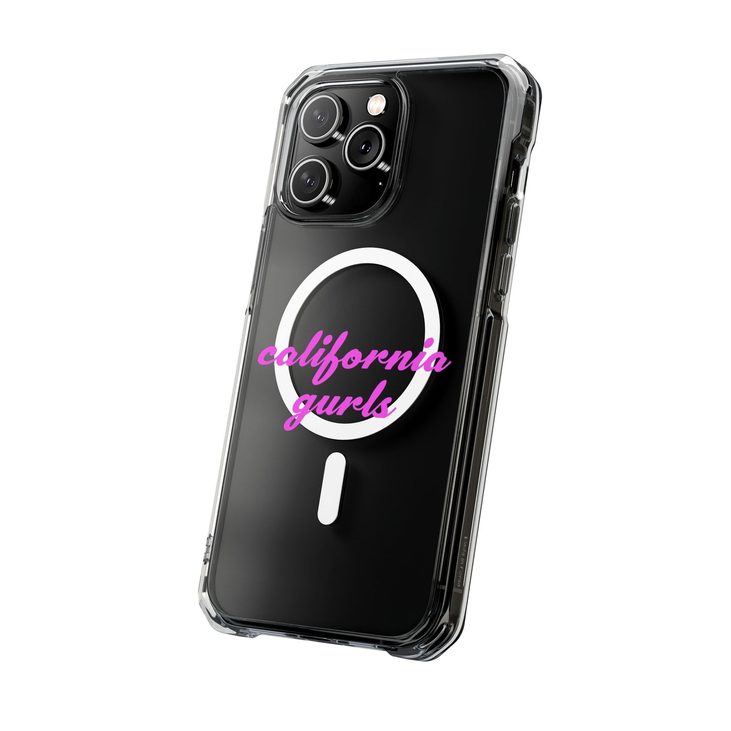 California Script Magnetic Clear Impact cases