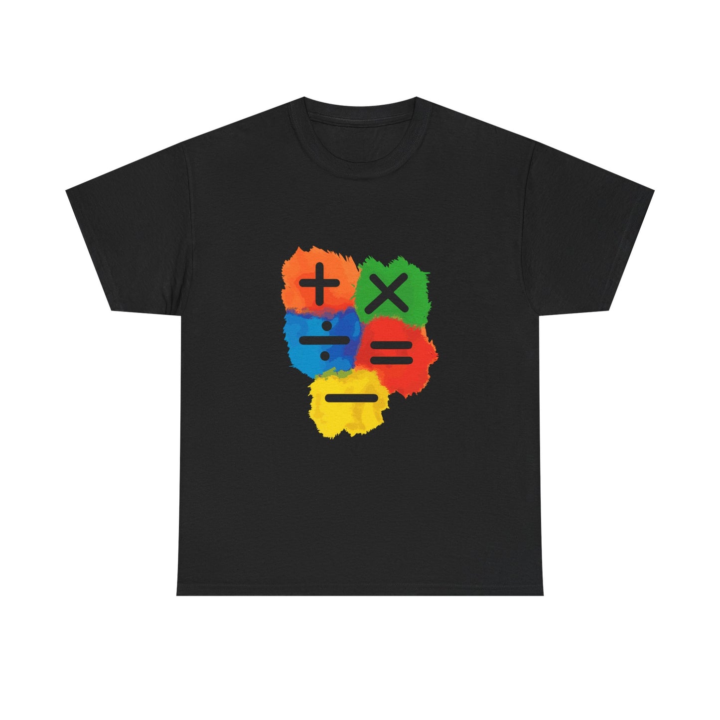 Orange Equals Symbol Unisex Heavy Cotton Tee