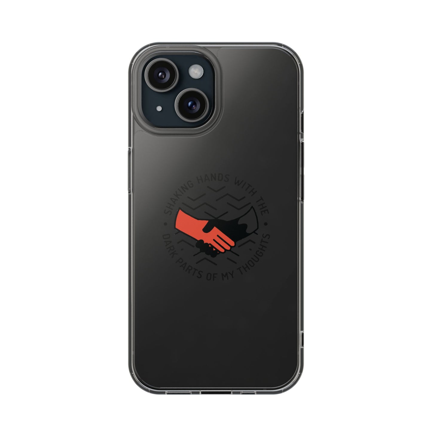 Dark Grip Clear Case