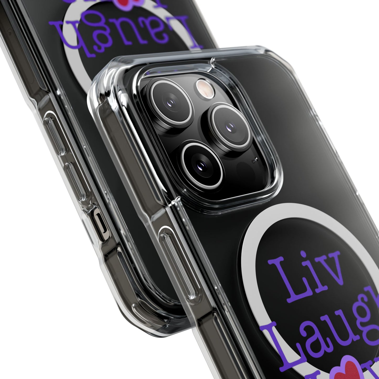 Liv Laugh Love Magnetic Clear Impact Case