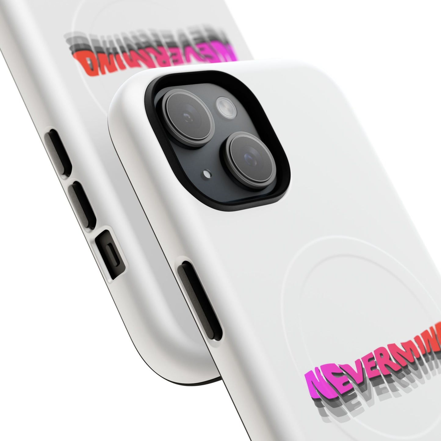 Wavy Groovy Typography Tough Magnetic Case