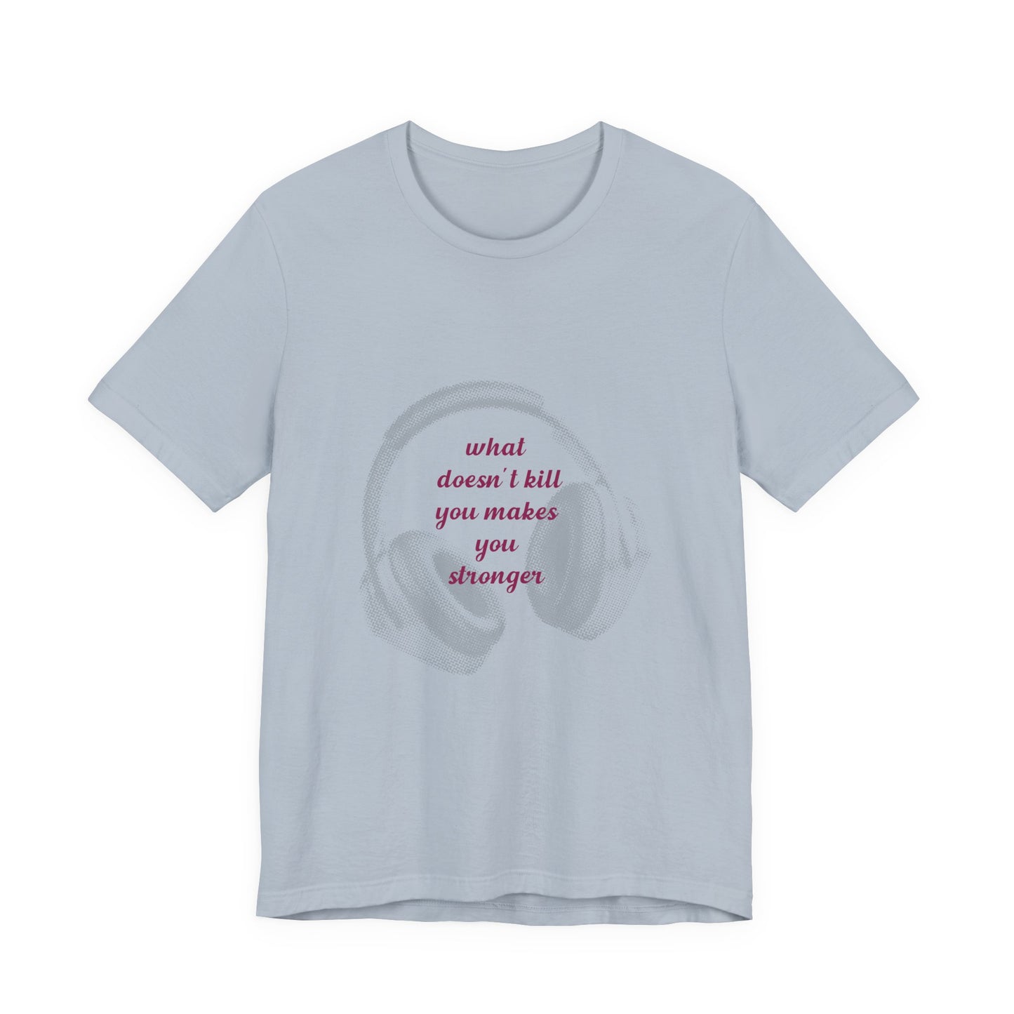Stronger Soundwaves Unisex Jersey short sleeve tee