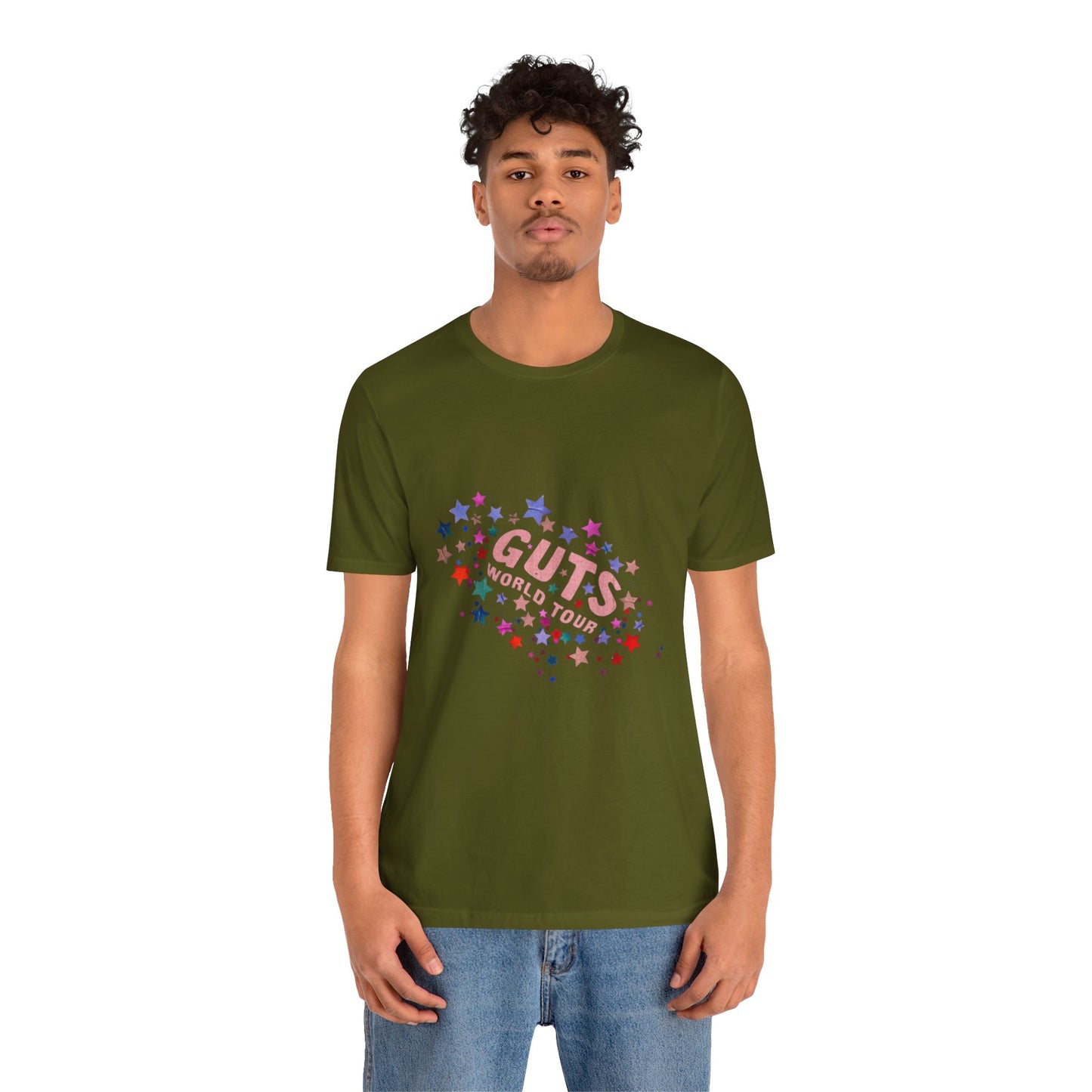 Olivia Rodrigo Unisex Jersey Short Sleeve Tee - Guts World Tour