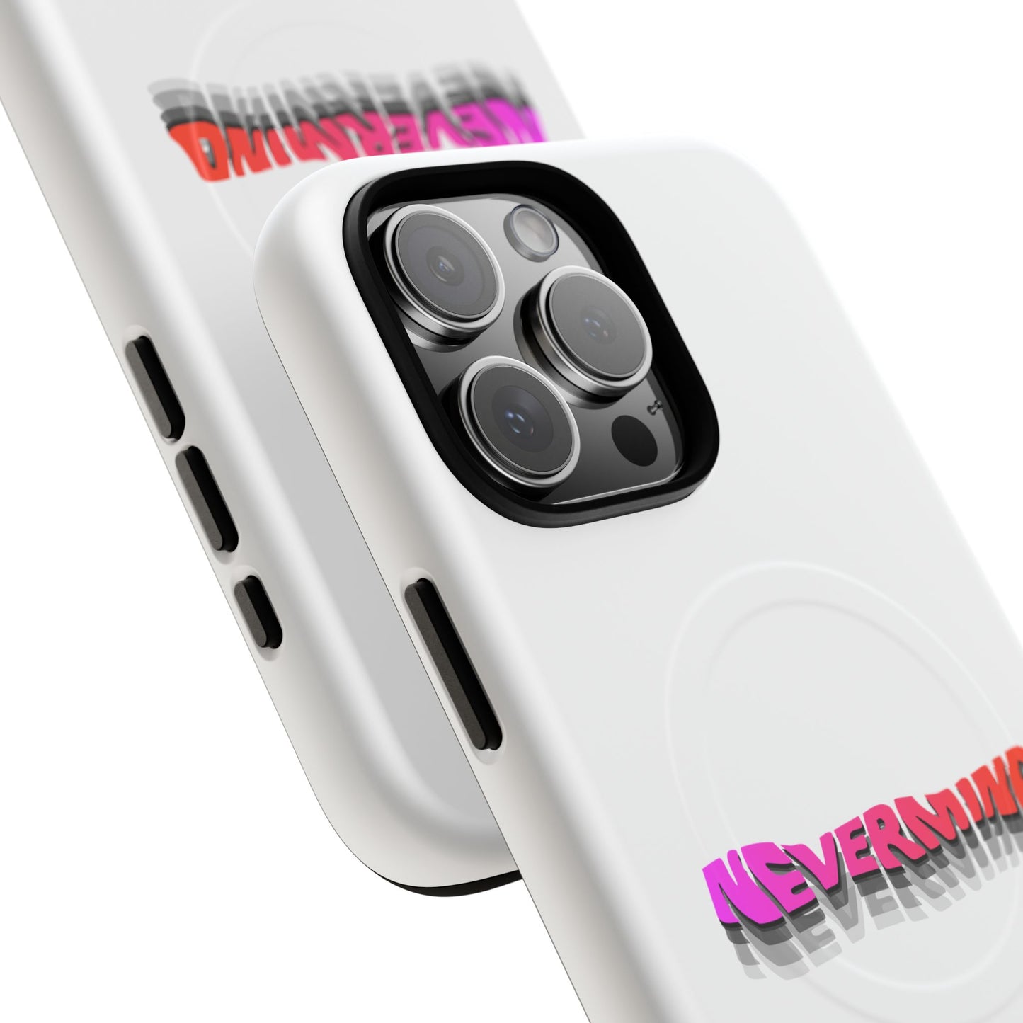 Wavy Groovy Typography Tough Magnetic Case