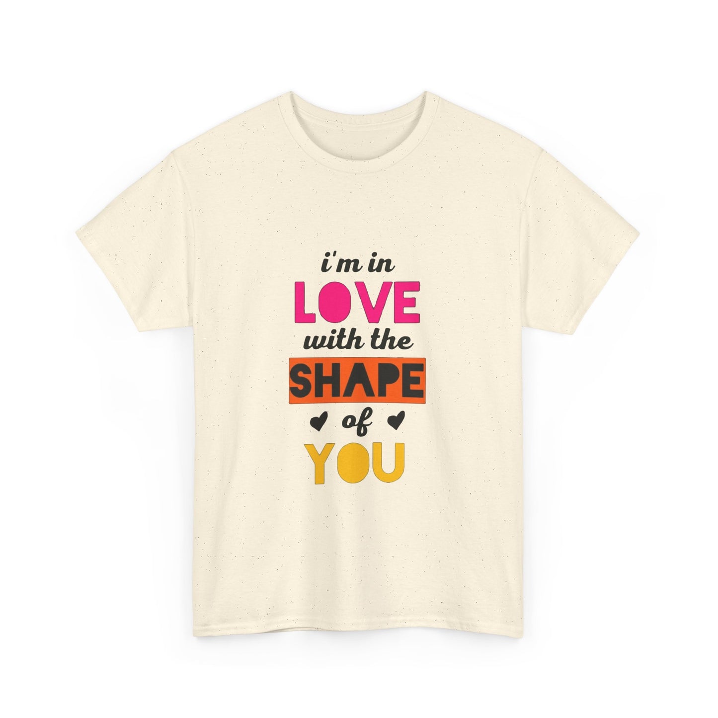 Orange Divide Symbol Unisex Heavy Cotton Tee