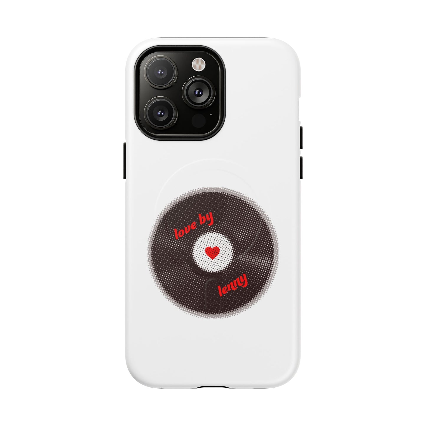 Vinyl Love Spin Tough Magnetic case