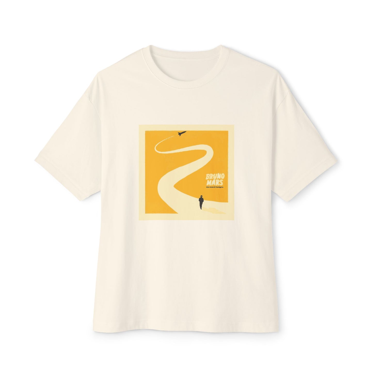 Sunset Trail Vibes Unisex Oversized Boxy Tee