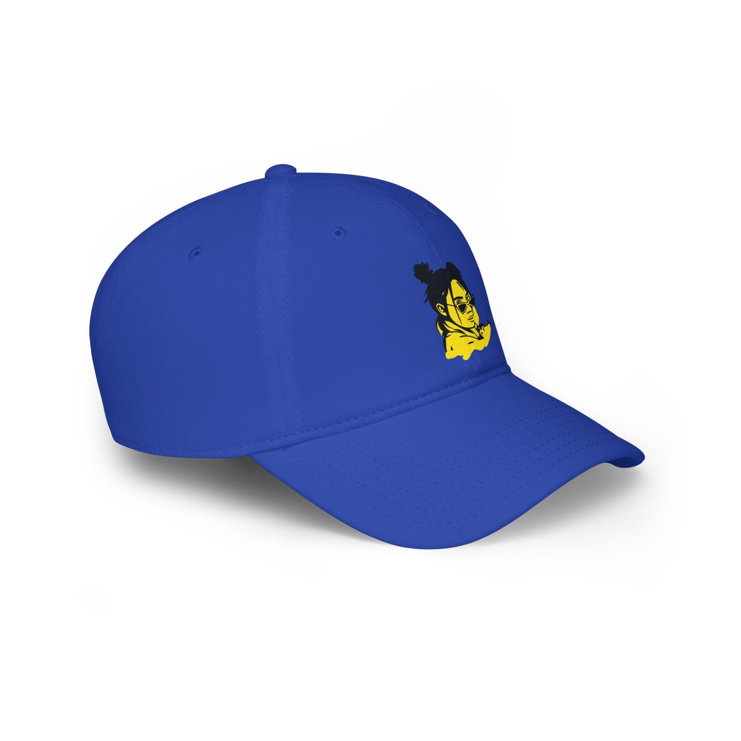 Neon Mood Portrait Baseball Cap